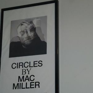 MAC MILLER "CIRCLES" ALBUM COVER - POSTER